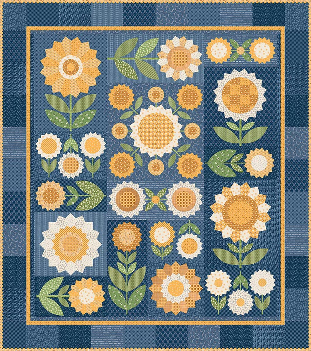 Denim & Daisy Fresh As A Daisy Quilt Kit