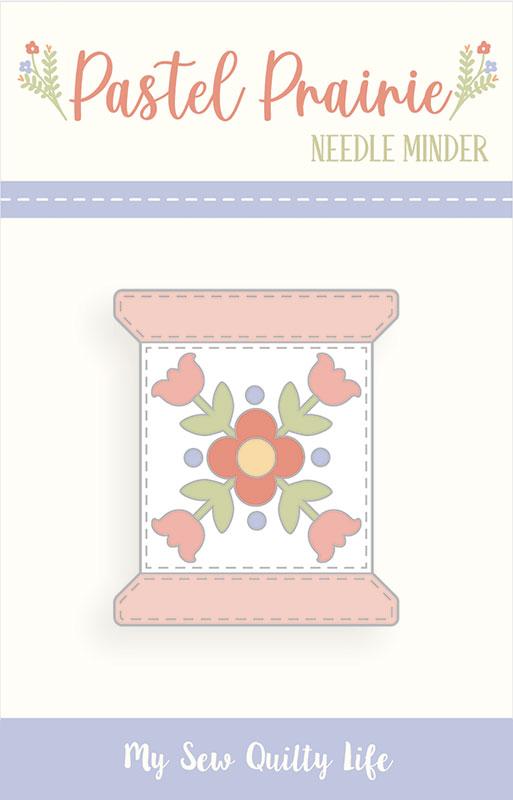 Pastel Prairie Spool Needleminder by Heather Briggs of My Sew Quilty Life