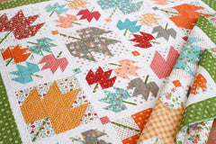 Bountiful Blooms Maple Sky Remix Quilt Kit