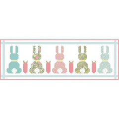Sweet Spring Bunny Pillow & Runner Pattern by Beverly McCullough