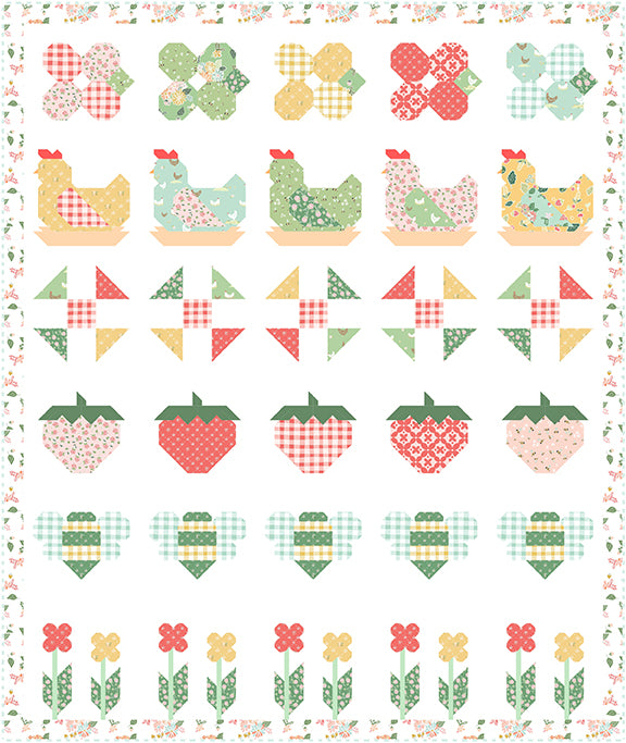 Clover Farm Row Farm Quilt Kit
