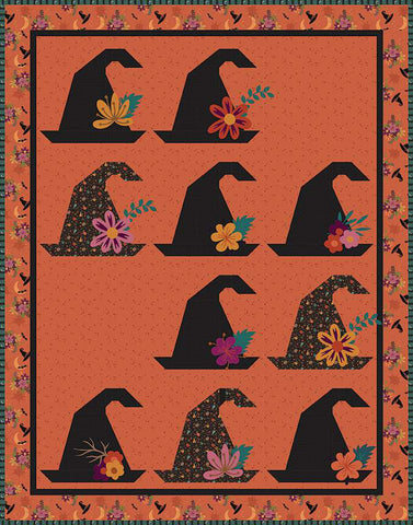 Witch's Hat Quilt Pattern by Jennifer Long