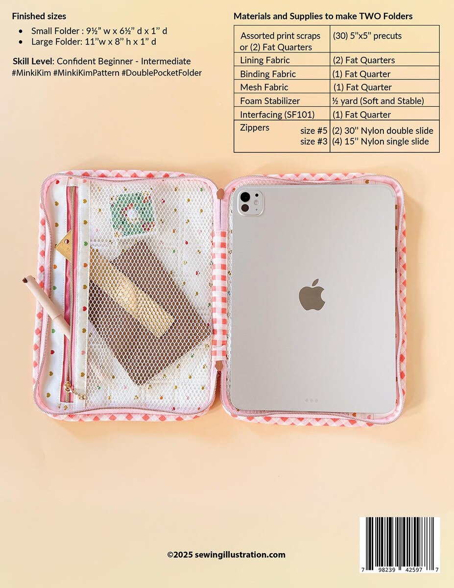 Double Pocket Folder Pattern by Minki Kim