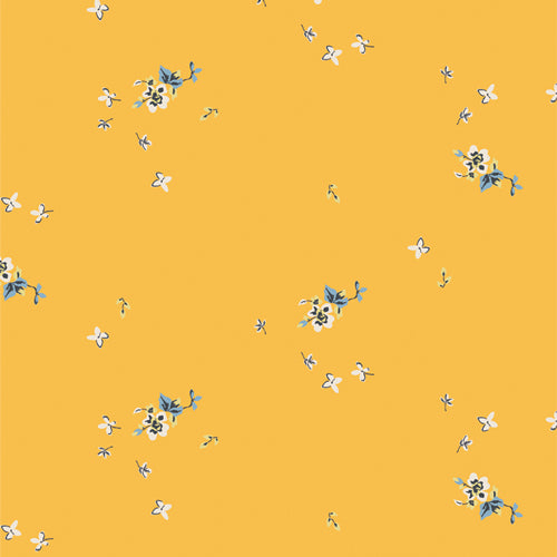 Potager Golden Delicate Balance Yardage by Sharon Holland for Art Gallery Fabrics