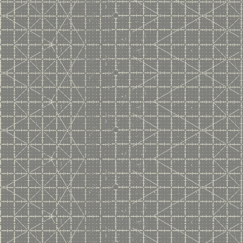 Sew Obsessed Charcoal Get It Straight Yardage by AGF Studio for Art Gallery Fabrics