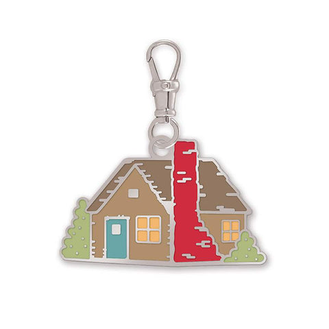Mercantile Cottage Enamel Happy Charm by Lori Holt