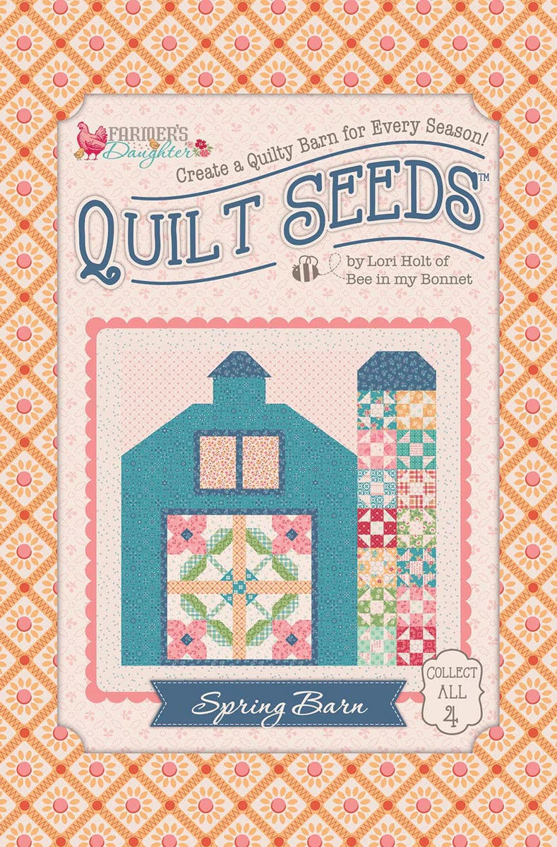 Farmer's Daughter Spring Barn Quilt Seeds Pattern by Lori Holt of Bee in my Bonnet