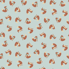 Alphabet City Flint Hey Foxy Yardage by Dear Stella for Benartex