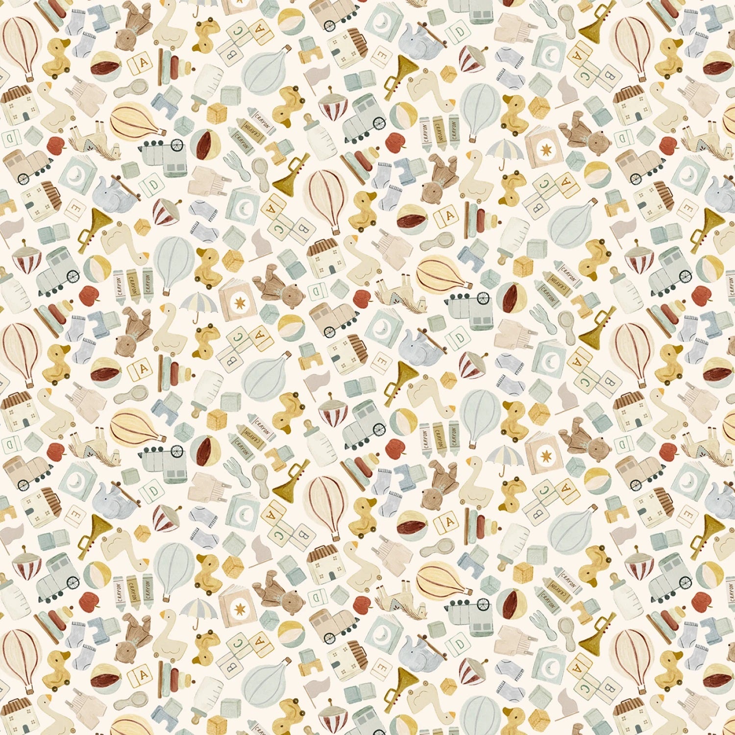 Small Wonder Papyrus Land Of Make Believe Yardage by Dear Stella for Dear Stella Fabrics
