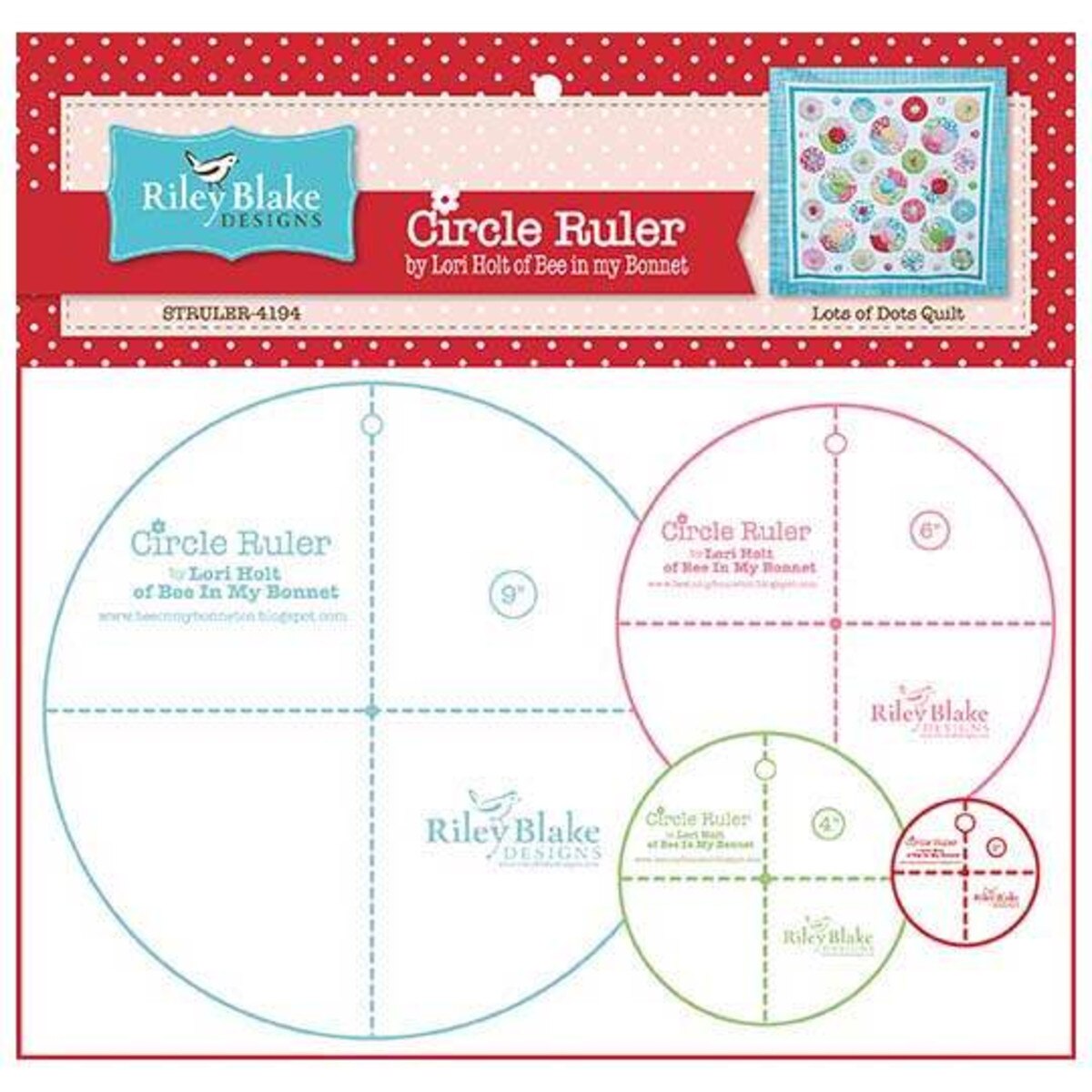Circle Ruler Pack Set by Lori Holt