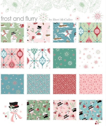 Frost And Flurry 10" Precuts by Sheri McCulley for Poppie Cotton Fabrics