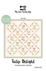 Tulip Delight Quilt Pattern by My Sew Quilty Life