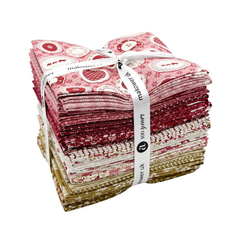 A Woodsy Cottage Fat Quarter Bundle by Judy Jarvi for Andover Fabrics