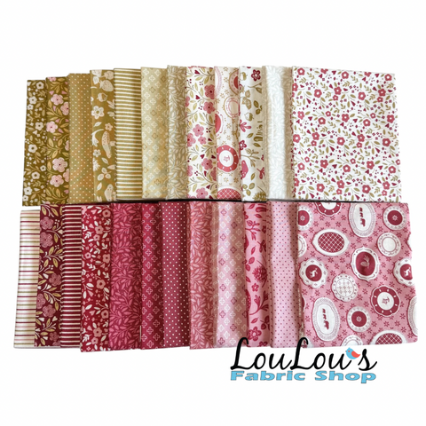A Woodsy Cottage Fat Quarter Bundle by Judy Jarvi for Andover Fabrics