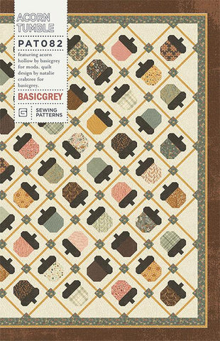 Acorn Tumble Quilt Pattern by Basic Grey