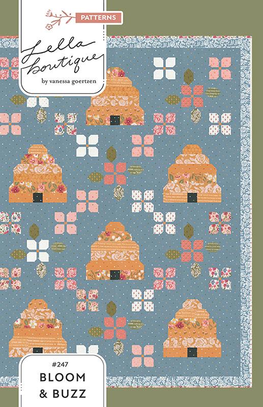 Bloom & Buzz Quilt Pattern by Lella Boutique
