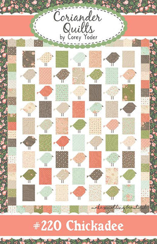 Chickadee Quilt Pattern by Coriander Quilts