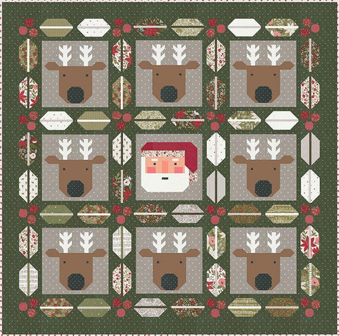 Christmas Crew Quilt Pattern by Lella Boutique