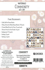 Community Quilt Pattern by Gingiber