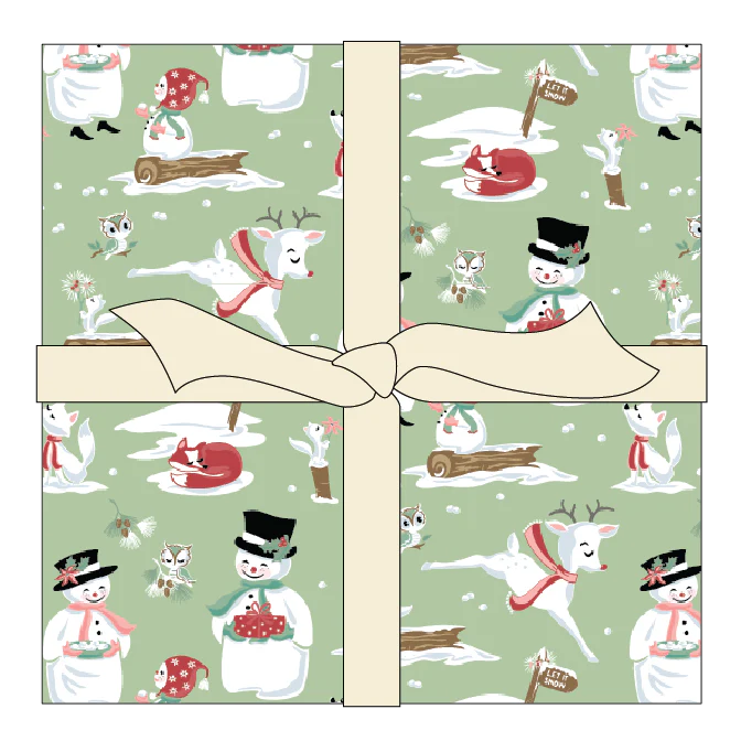 Frost And Flurry 5" Precuts by Sheri McCulley for Poppie Cotton Fabrics