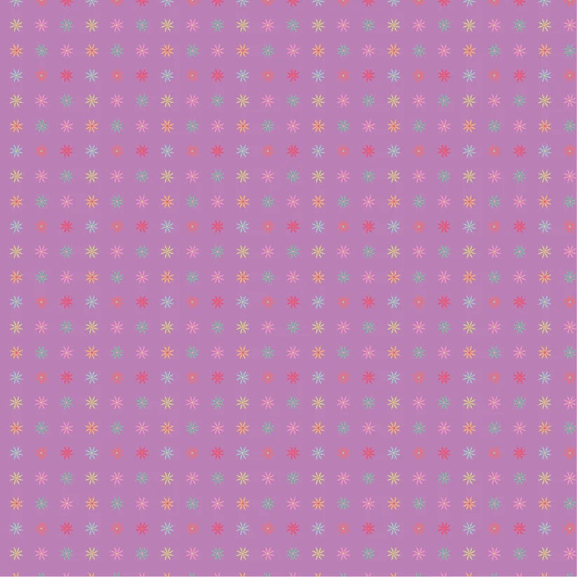 Calico Cowgirls Purple I Got Spurs Yardage by Lori Woods for Poppie Cotton Fabrics