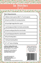 In Stitches Mini Quilt Pattern by Coriander Quilts