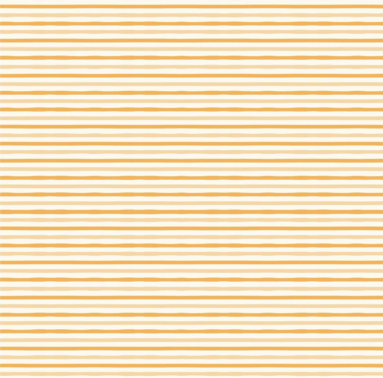 Jailhouse Stripes Yellow Blondee Yardage by Lori Woods for Poppie Cotton Fabrics