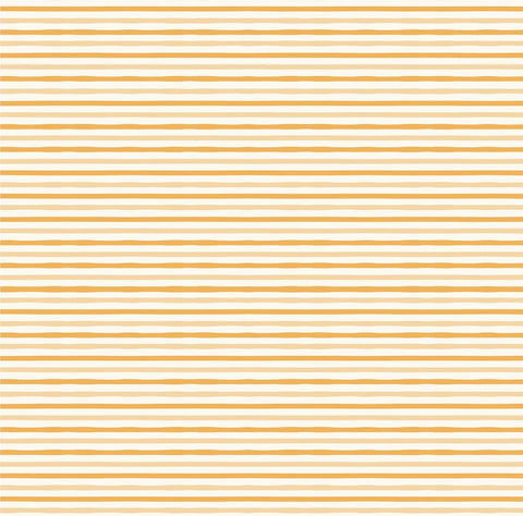 Jailhouse Stripes Yellow Blondee Yardage by Lori Woods for Poppie Cotton Fabrics