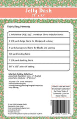 Jelly Dash Quilt Pattern by Coriander Quilts