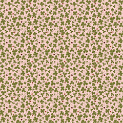 Promise Me Pink Lucky Me Yardage by Michal Marko for Poppie Cotton Fabrics