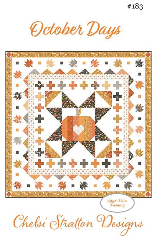 October Days Quilt Pattern by Chelsi Stratton Designs