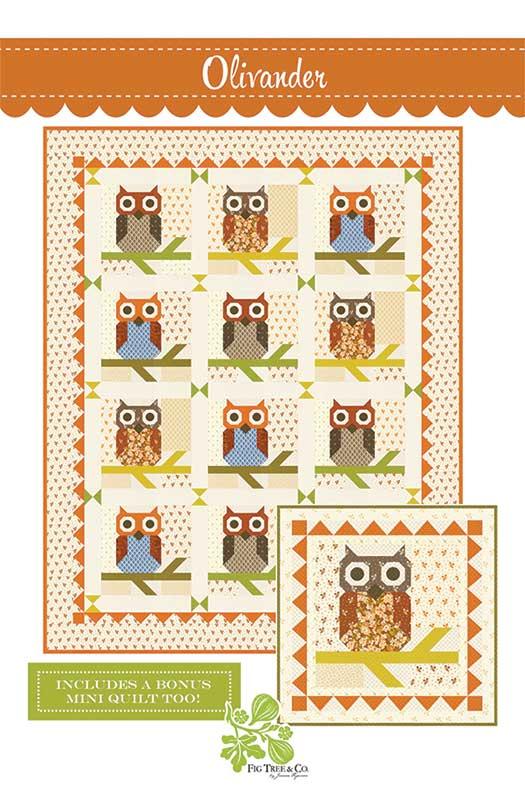 Olivander Quilt Pattern by Fig Tree & Co.