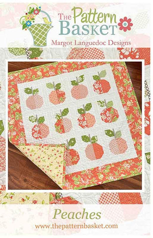 Peaches Quilt Pattern by The Pattern Basket