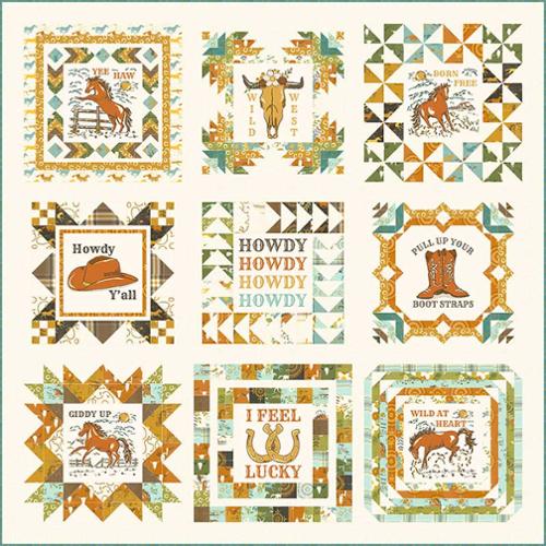 Ponderosa Block of the Month Quilt Kit