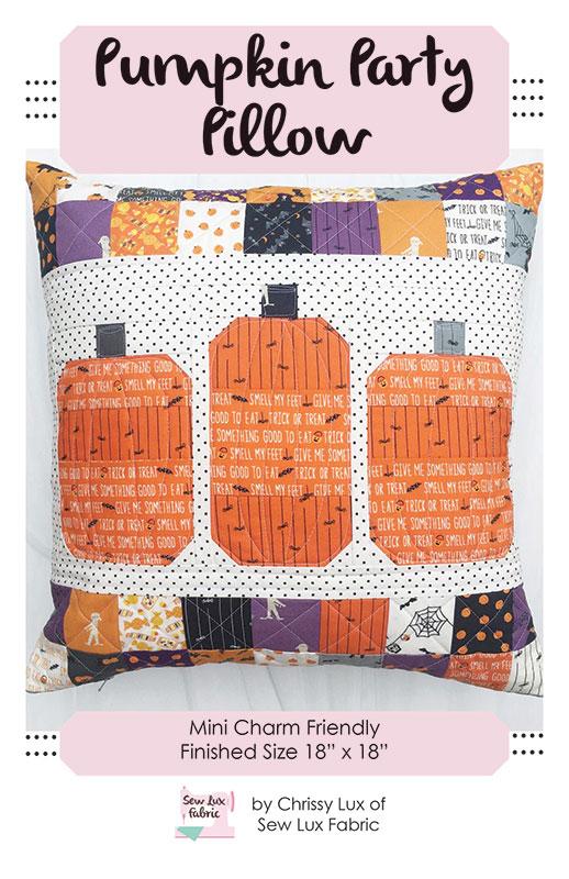 Hey Boo Pumpkin Party Pillow Kit