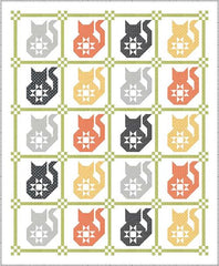 Purry Stars Quilt Pattern by Coriander Quilts