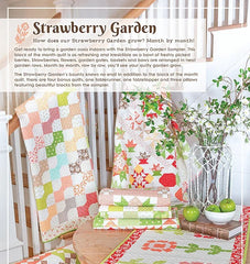 Strawberry Garden Quilt Book by Fig Tree Quilts
