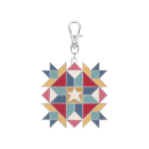 Americana Star Enamel Happy Charm by Lori Holt