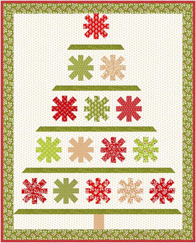 Starry Pines Quilt Pattern by Fig Tree & Co.