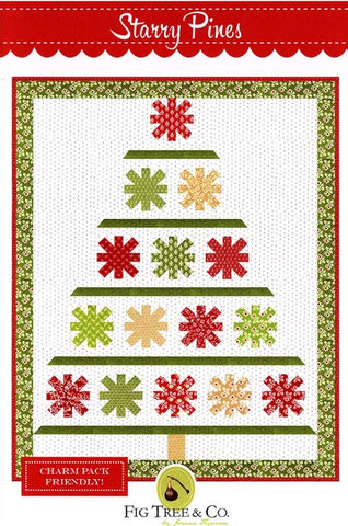 Starry Pines Quilt Pattern by Fig Tree & Co.
