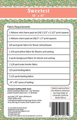 Sweetest Quilt Pattern by Coriander Quilts