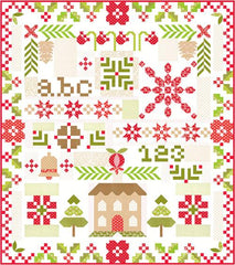 Twas the Night Before BOM Quilt Pattern by Fig Tree & Co.