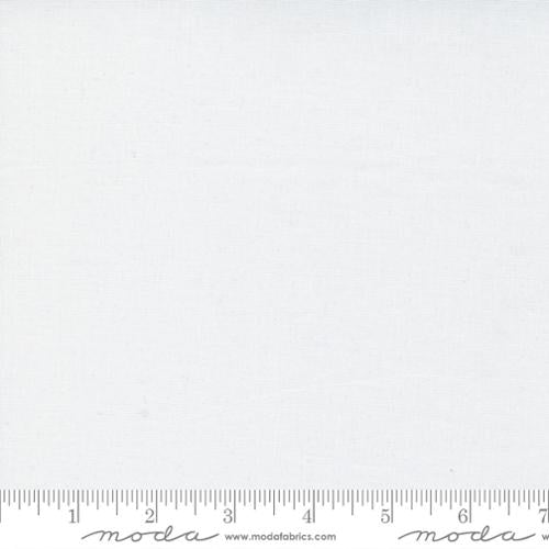 Bella 108" White Quilt Back Yardage by Moda Fabrics