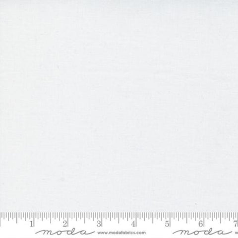 Bella 108" White Quilt Back Yardage by Moda Fabrics