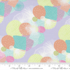 Soiree Lavender Fan Frill Yardage by Mara Penny for Moda Fabrics