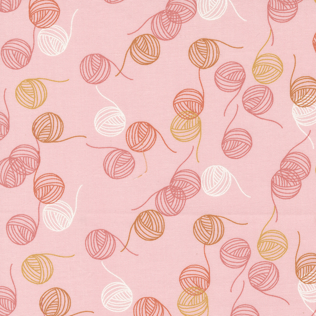 Lazy Afternoon Blush Crocheting Yardage by Zen Chic for Moda Fabrics