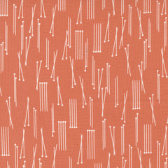 Lazy Afternoon Marmalade Knitting Yardage by Zen Chic for Moda Fabrics