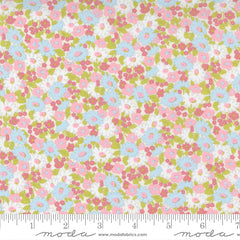 Grace Blush Small Floral Yardage by Brenda Riddle Designs for Moda Fabrics