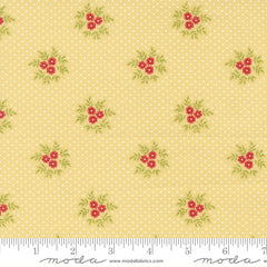 Fruit Cocktail Pineapple Posey Blossoms Yardage by Fig Tree & Co. for Moda Fabrics