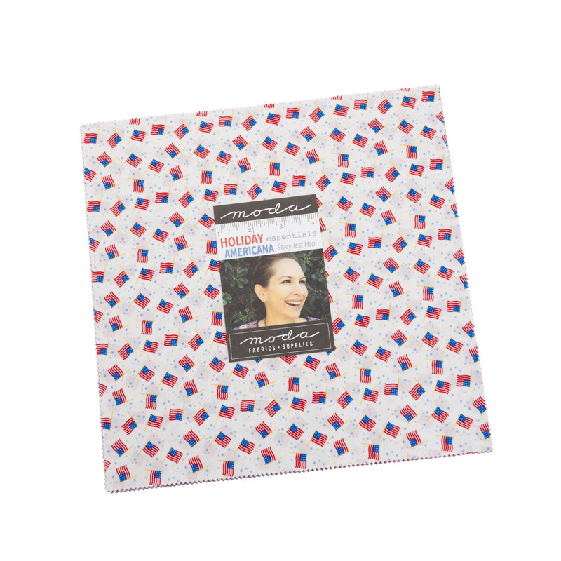 Holiday Essentials Americana Layer Cake by Staci Iest Hsu for Moda Fabrics